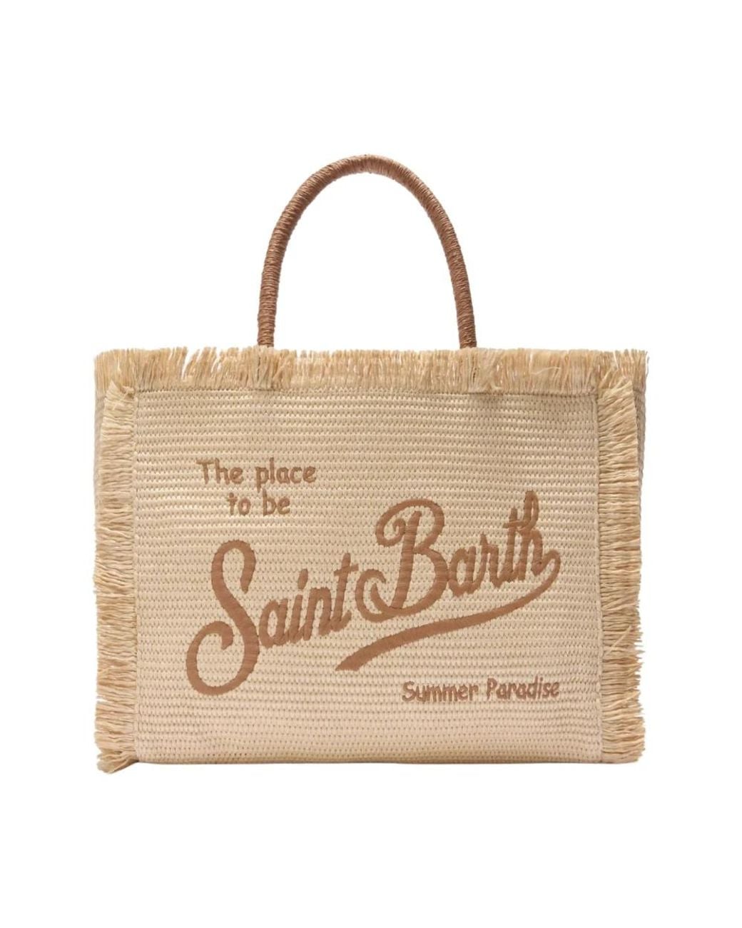 Mc2 Saint Barth Natural Shopping Bags for men