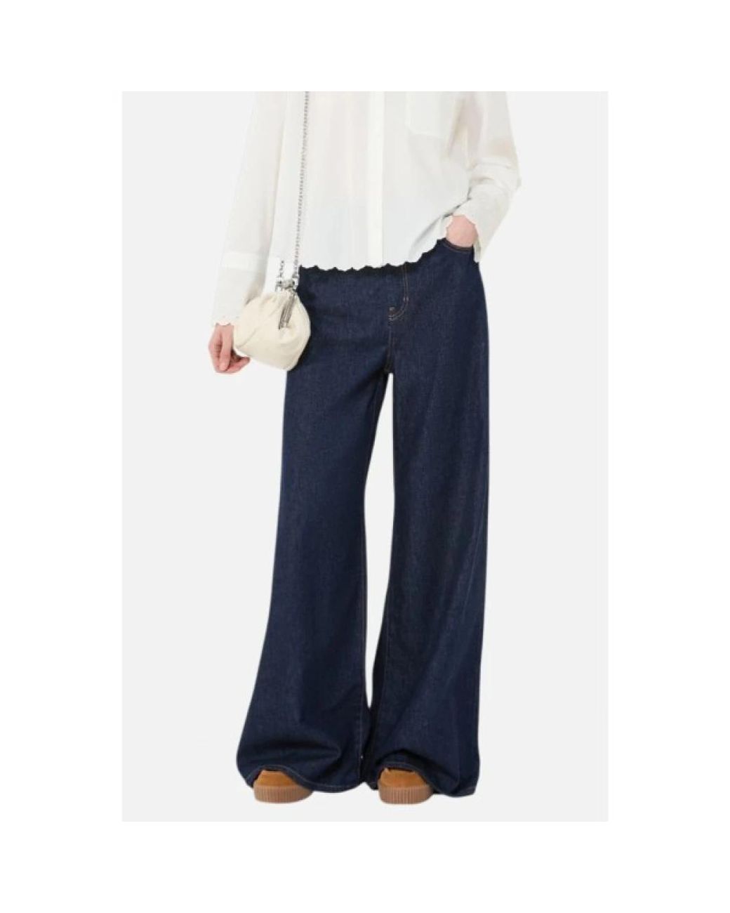 Weekend by Maxmara Blue Wide Jeans