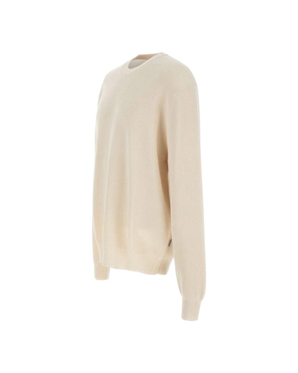 People Of Shibuya White Round-Neck Knitwear for men