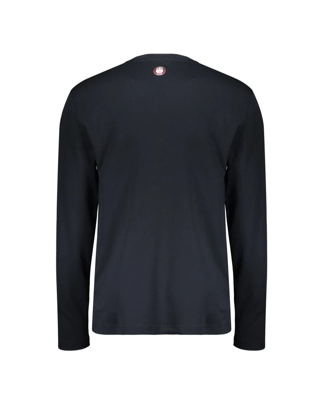 EA7 Blue Long Sleeve T-Shirts for men