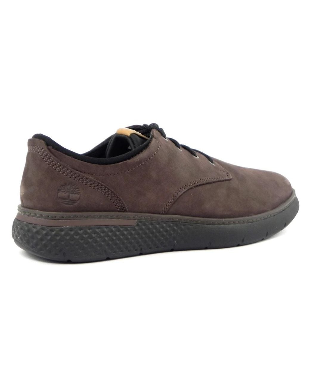 Timberland Brown Laced Shoes for men