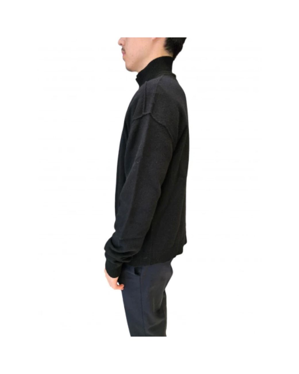 Rick Owens Black Cashmere Knitwear for men