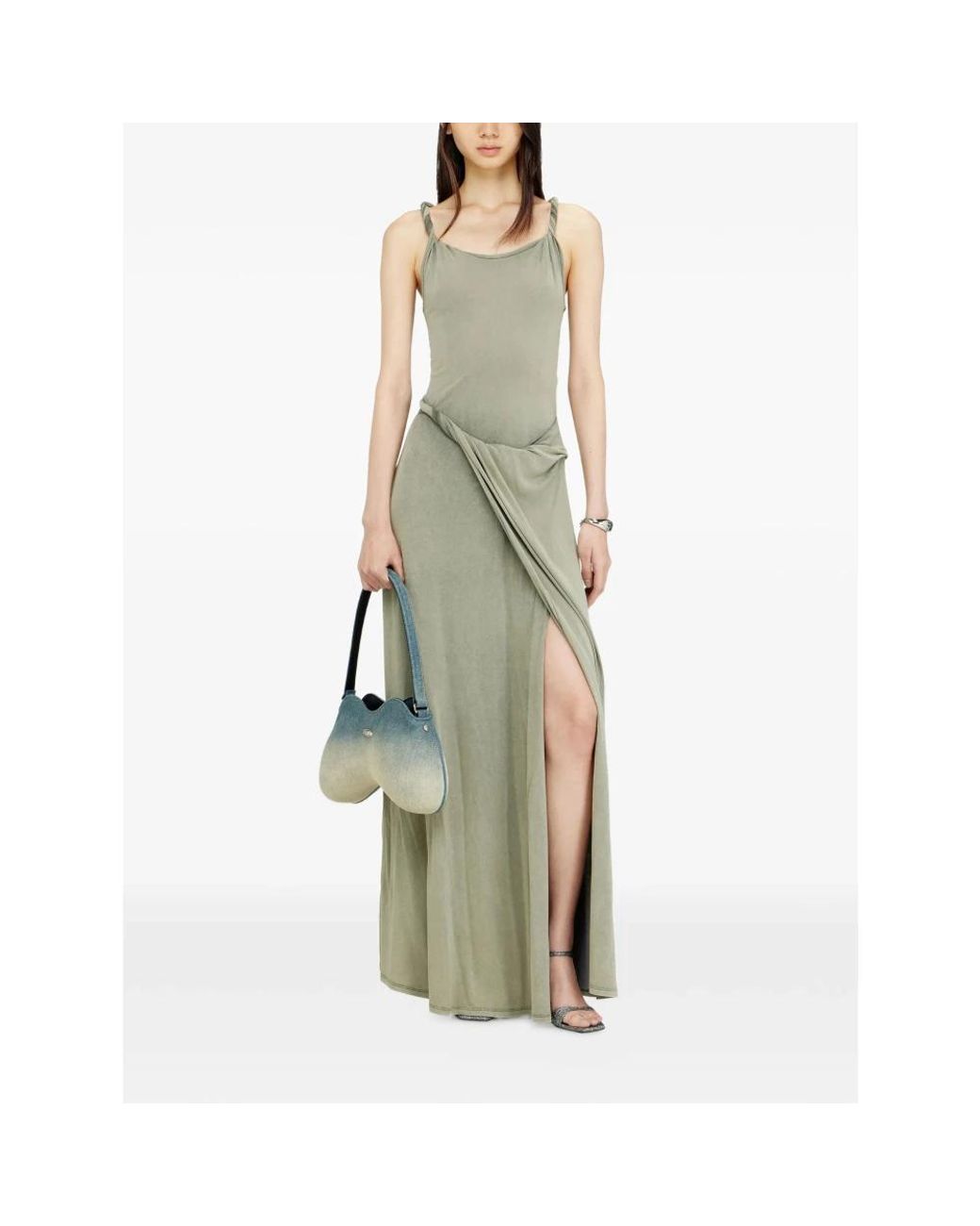 DIESEL Green Maxi Dresses