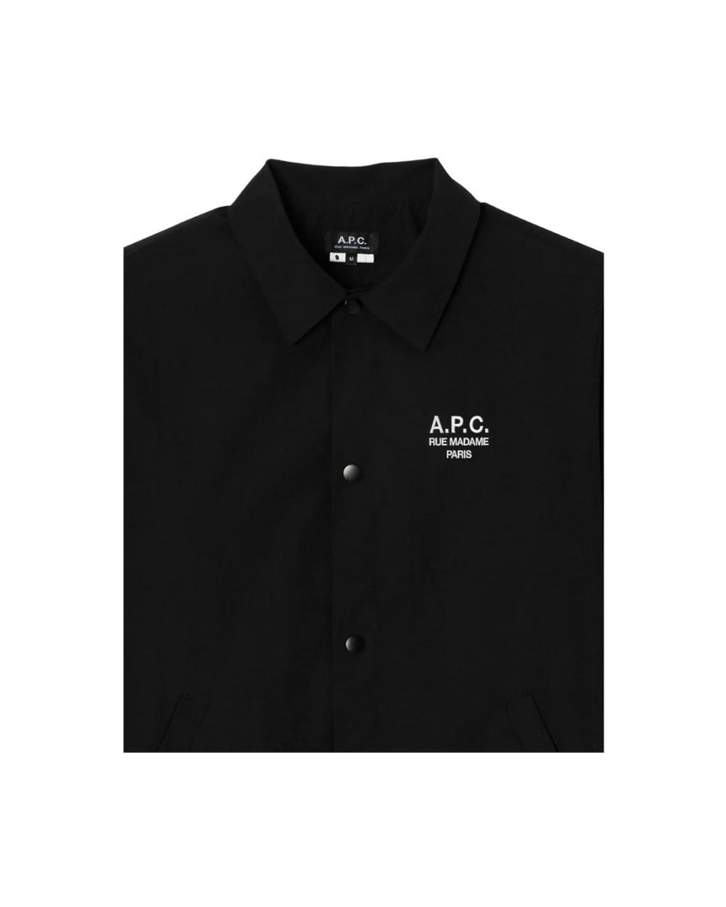A.P.C. Black Light Jackets for men