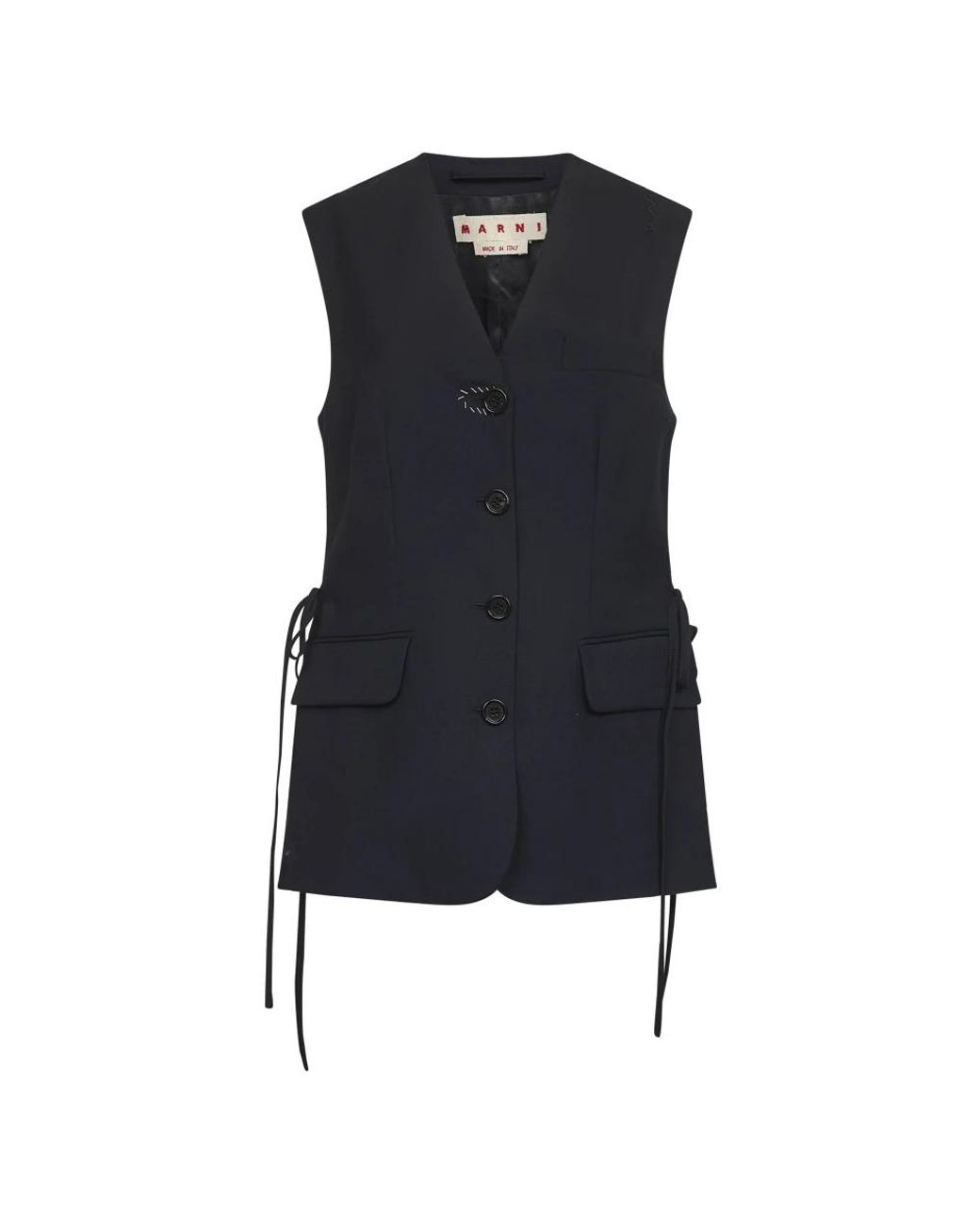 Marni Blue Waistcoats