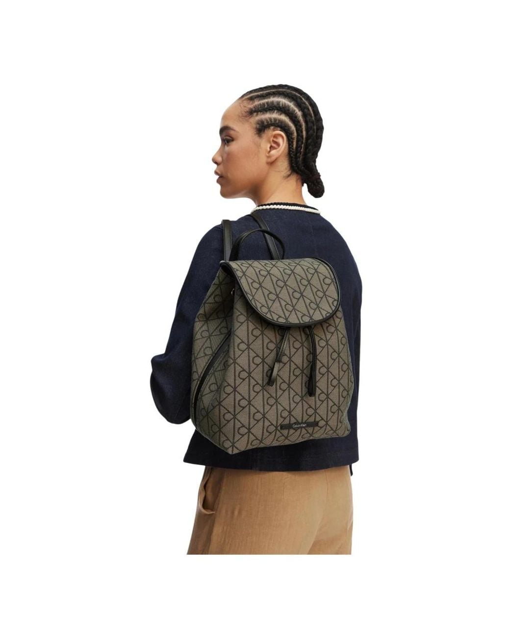 Calvin Klein Gray Backpacks
