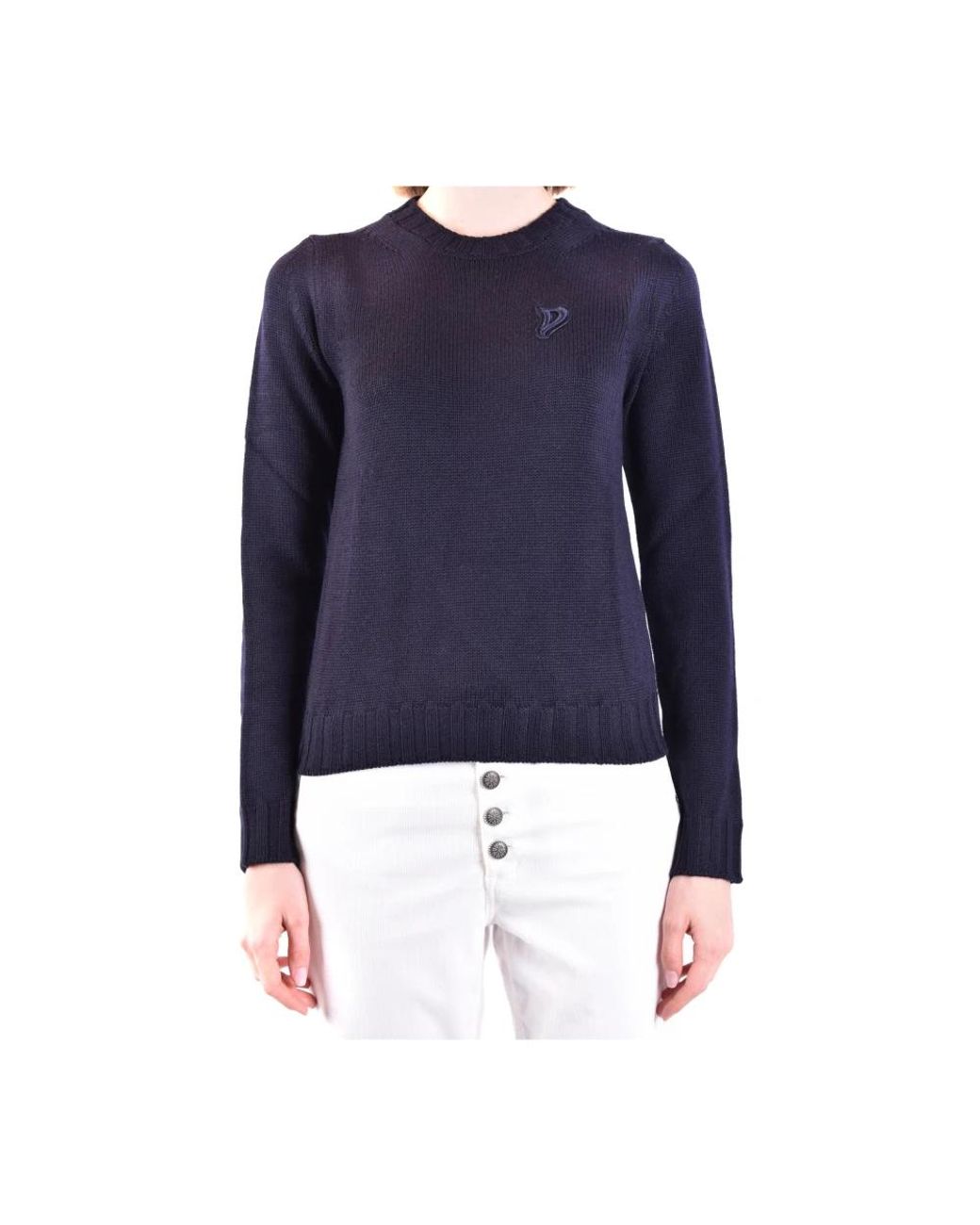 Dondup Blue Stylische pullover