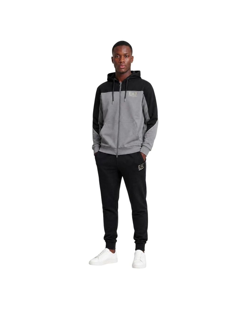 Training Sets EA7 de hombre de color Gray