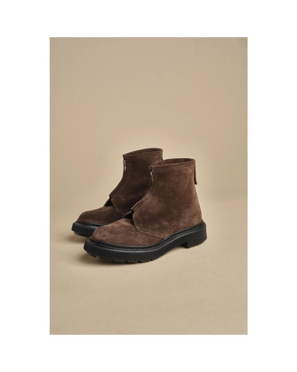 Adieu Brown Ankle Boots