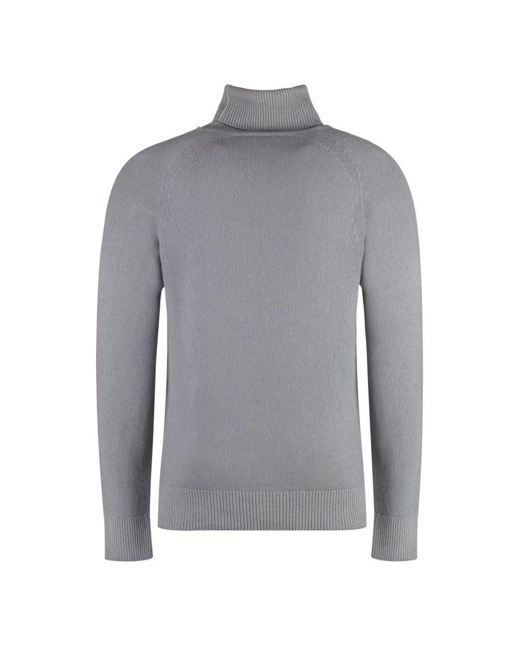 Malo Gray Cashmere Knitwear for men