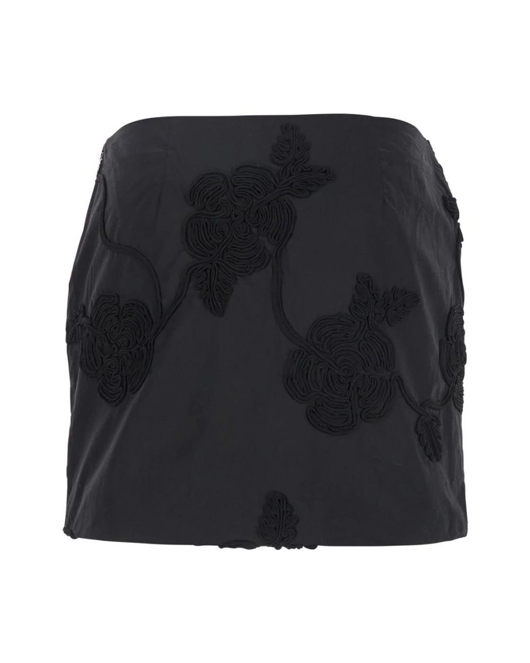 ROTATE BIRGER CHRISTENSEN Black Short Skirts