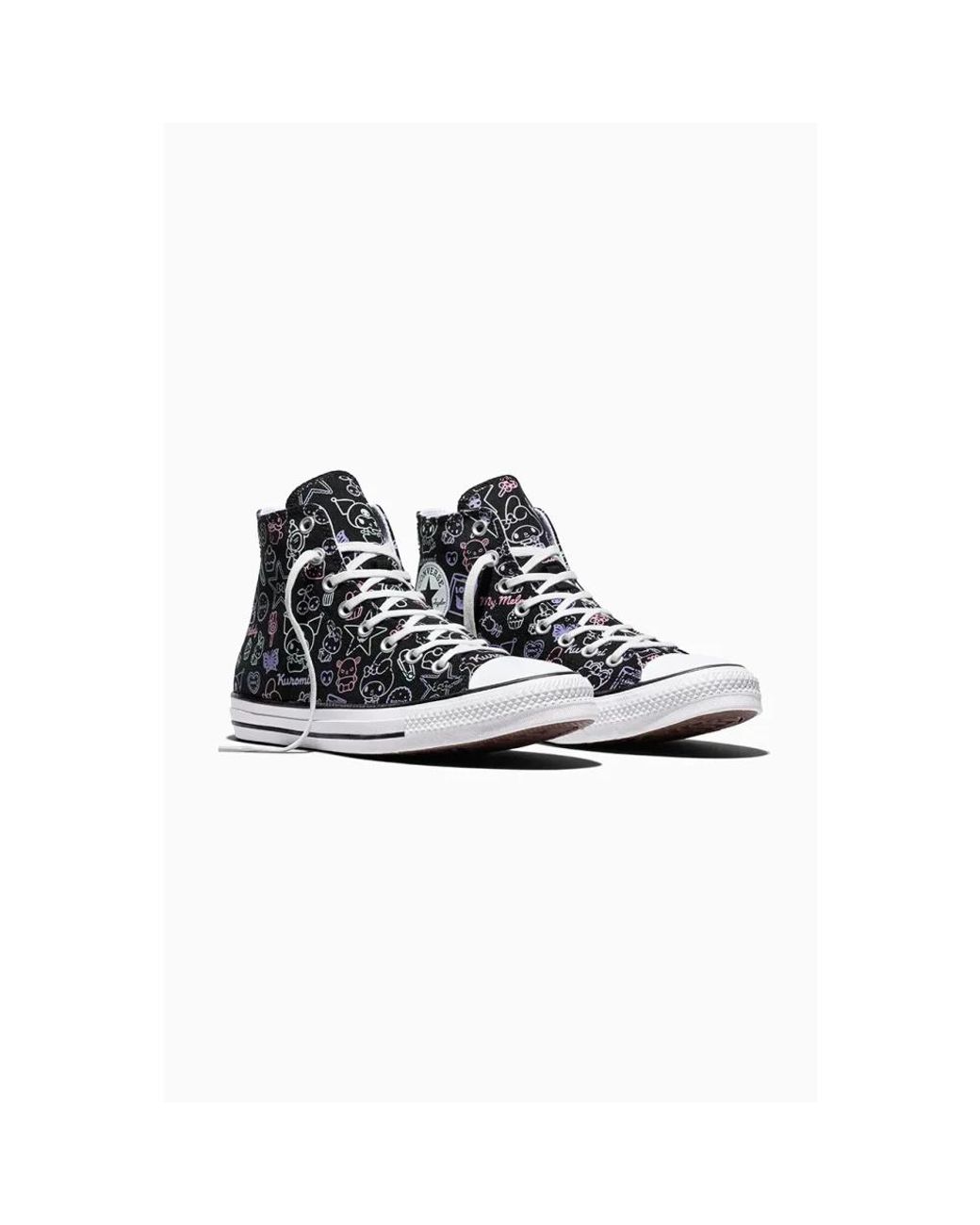 X Hello Kitty Chuck Taylor All Star Hi Sneakers di Converse in Black