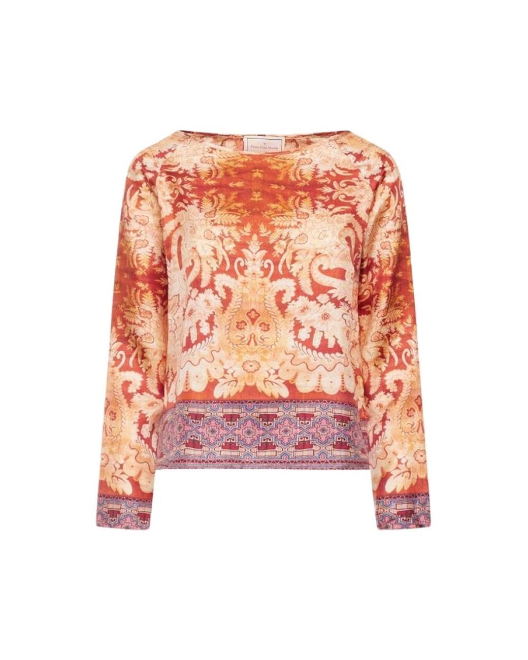 Pierre Louis Mascia Pink Blouses