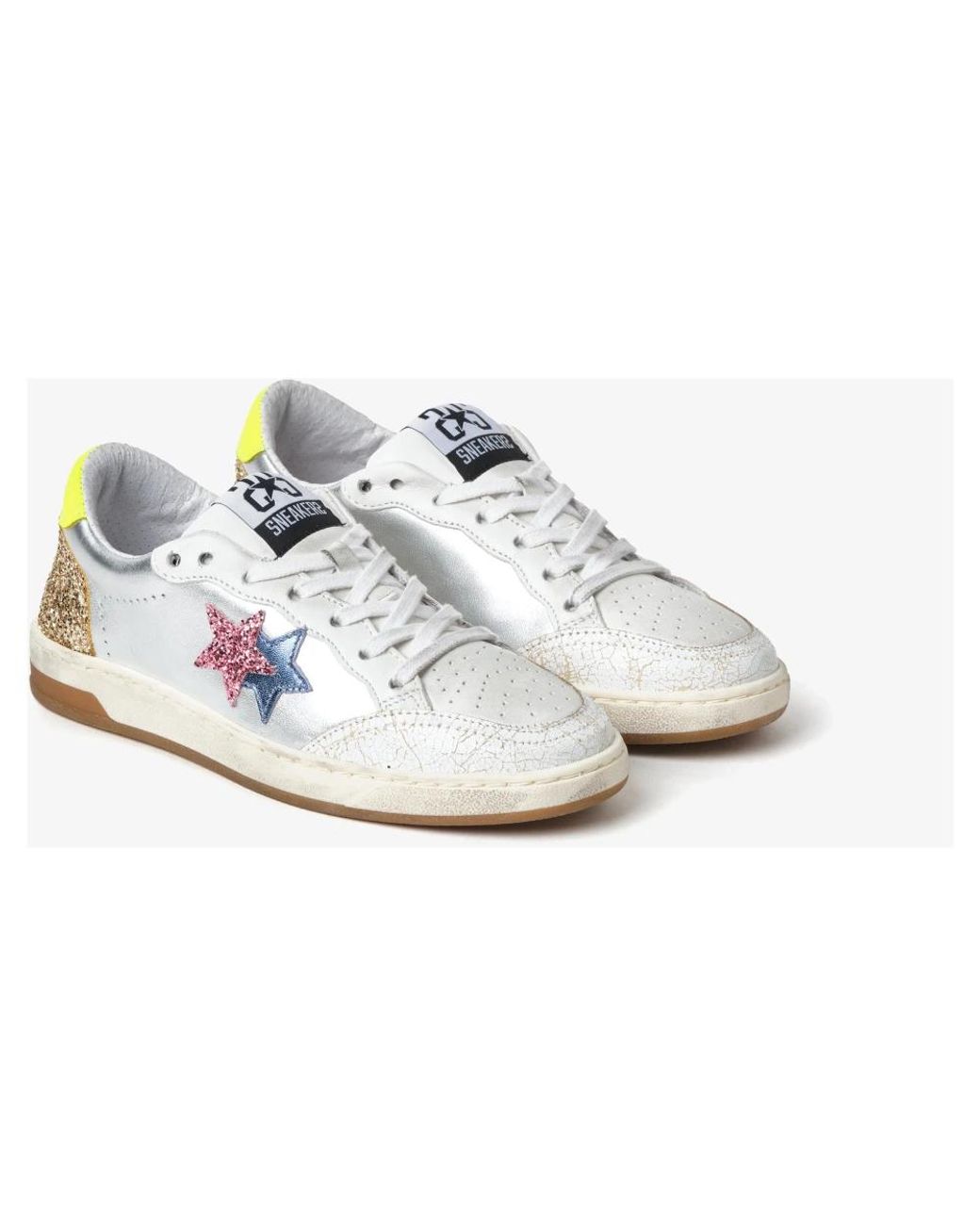 2 Star White Sneakers