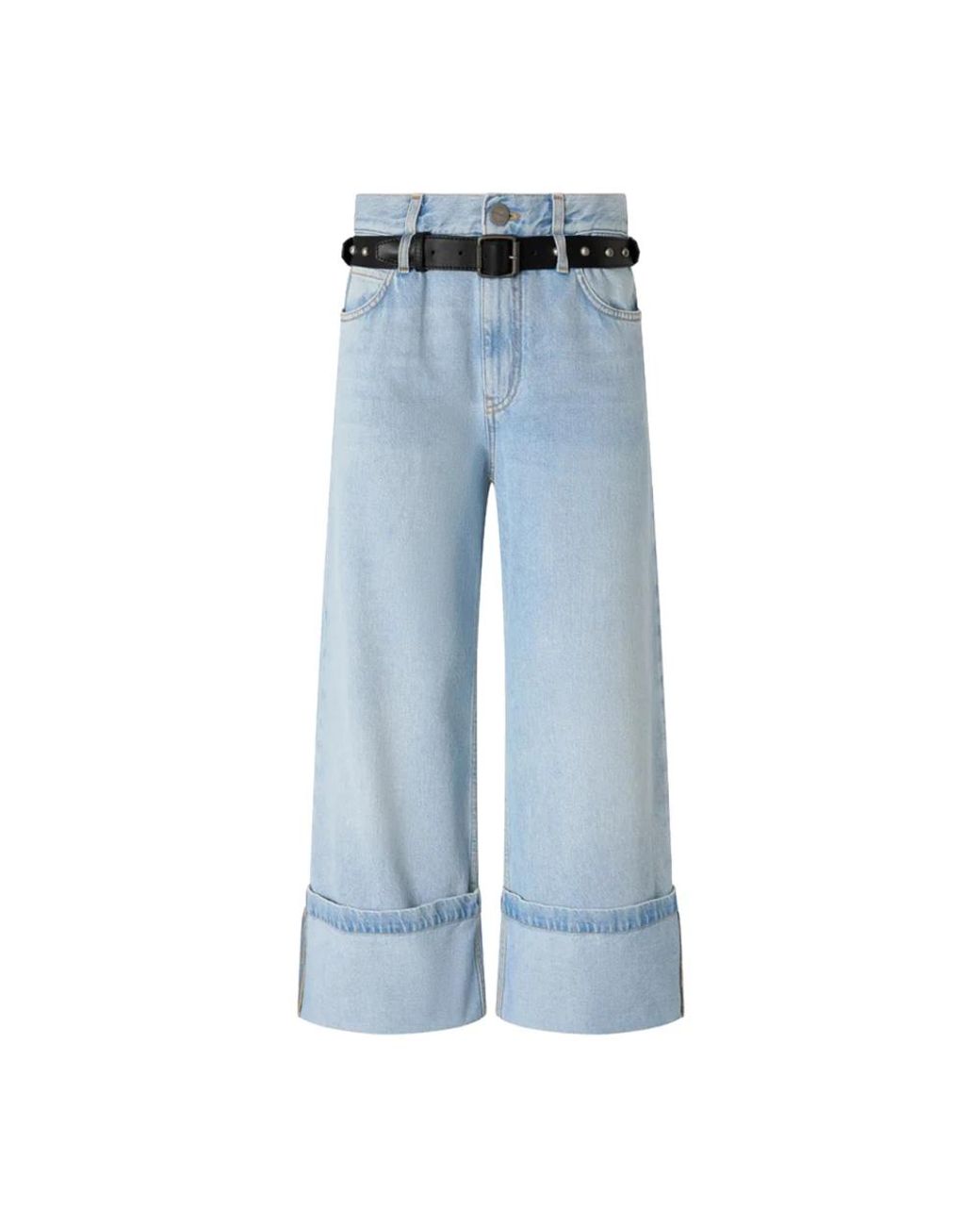 Pinko Blue Wide Jeans
