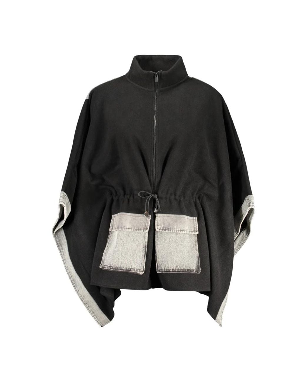 Desigual Black Ponchos