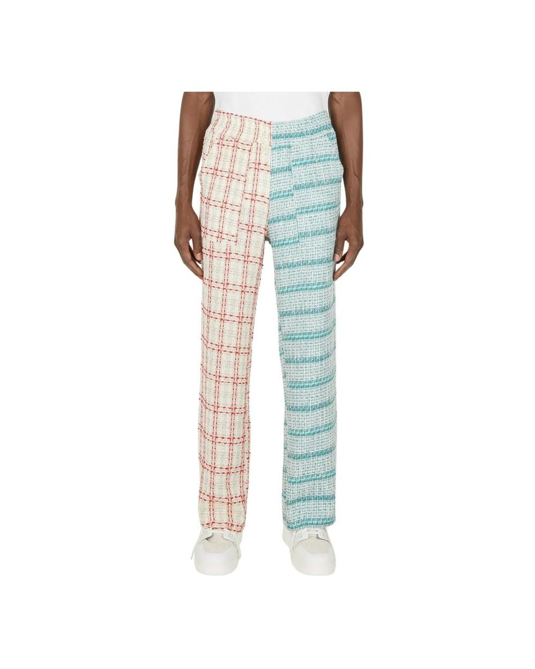 (DI)VISION Lounge Tweed Weave Pants in het Blue voor heren