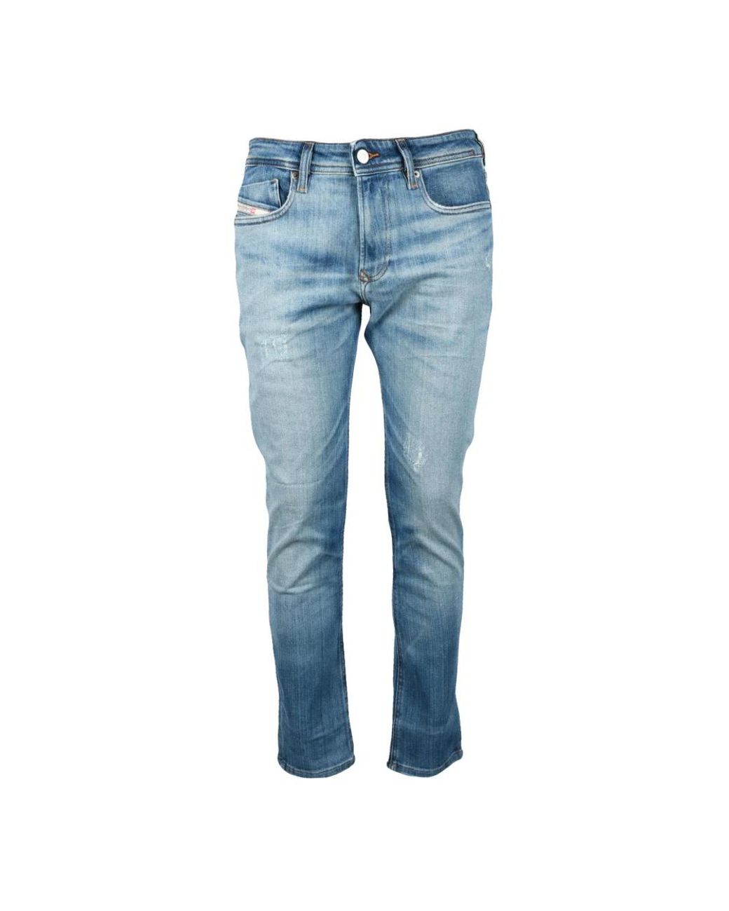 DIESEL Blue Slim-Fit Jeans for men