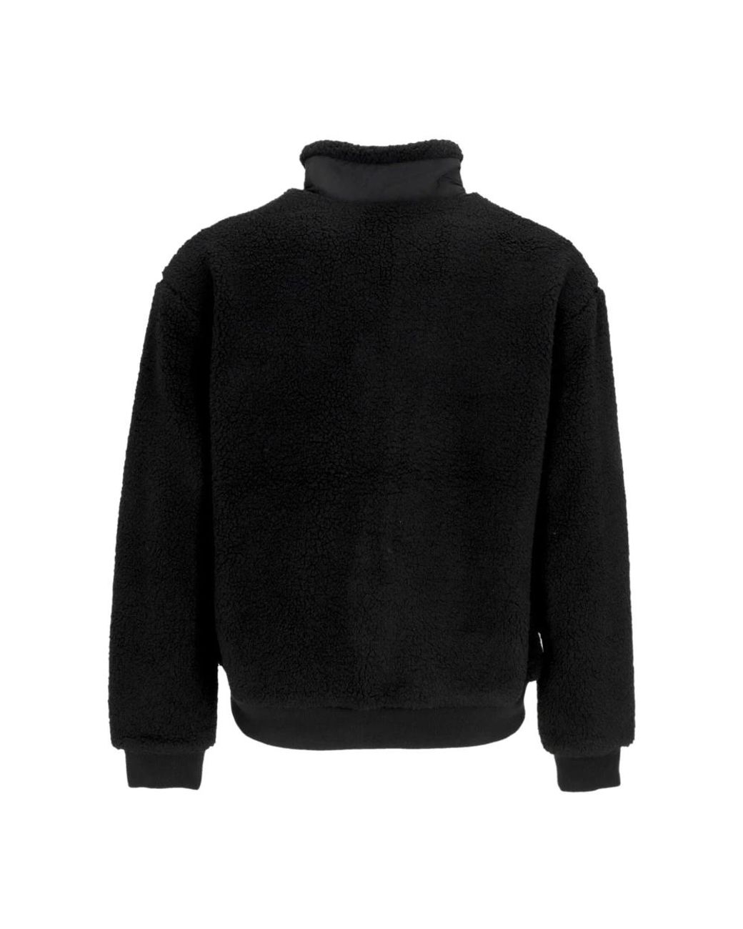 Element Hoodies & Sweatvesten ,Zwart ,Polyester Sherpa Jas Zwart in het Black voor heren