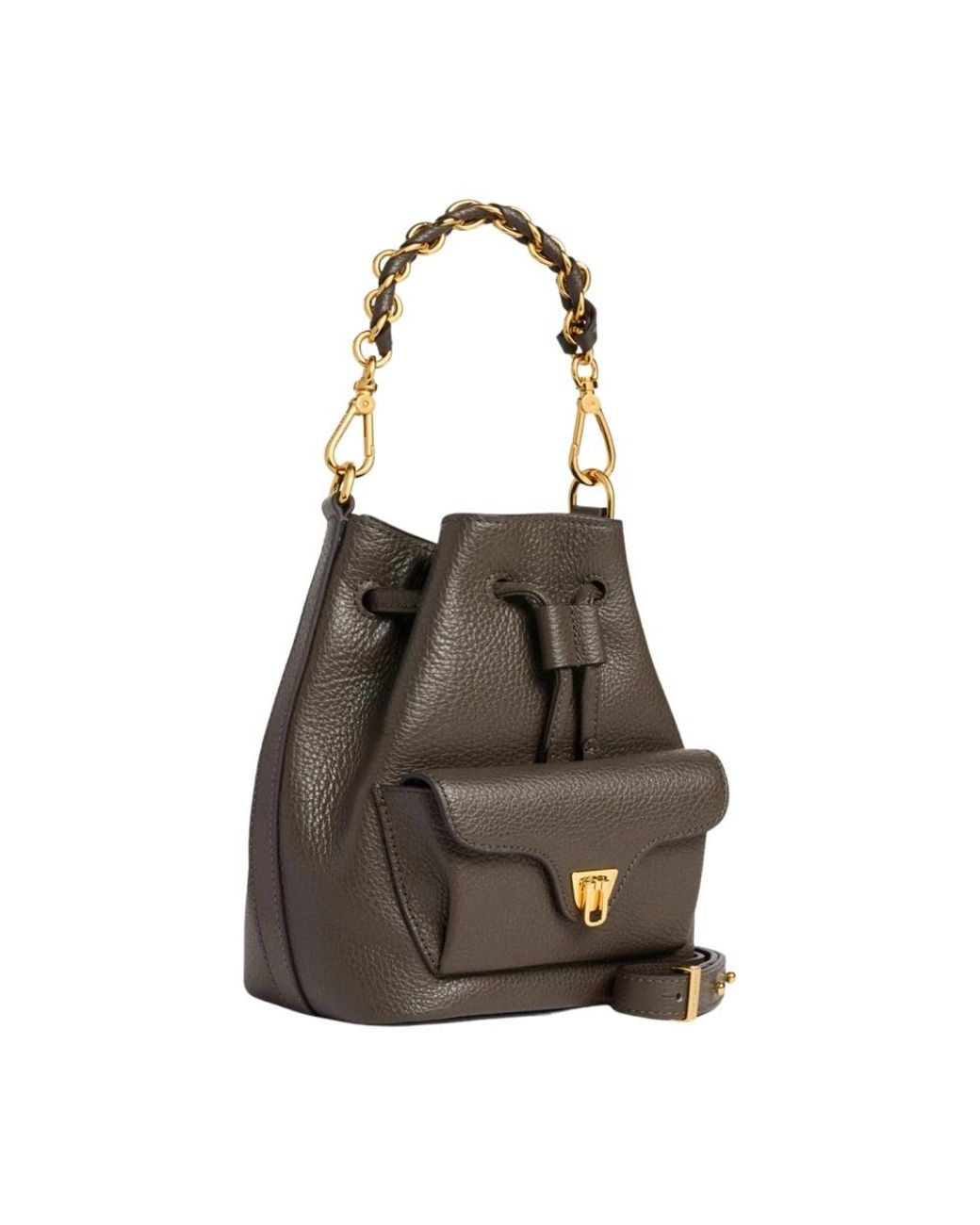 Coccinelle Brown Bucket Bags