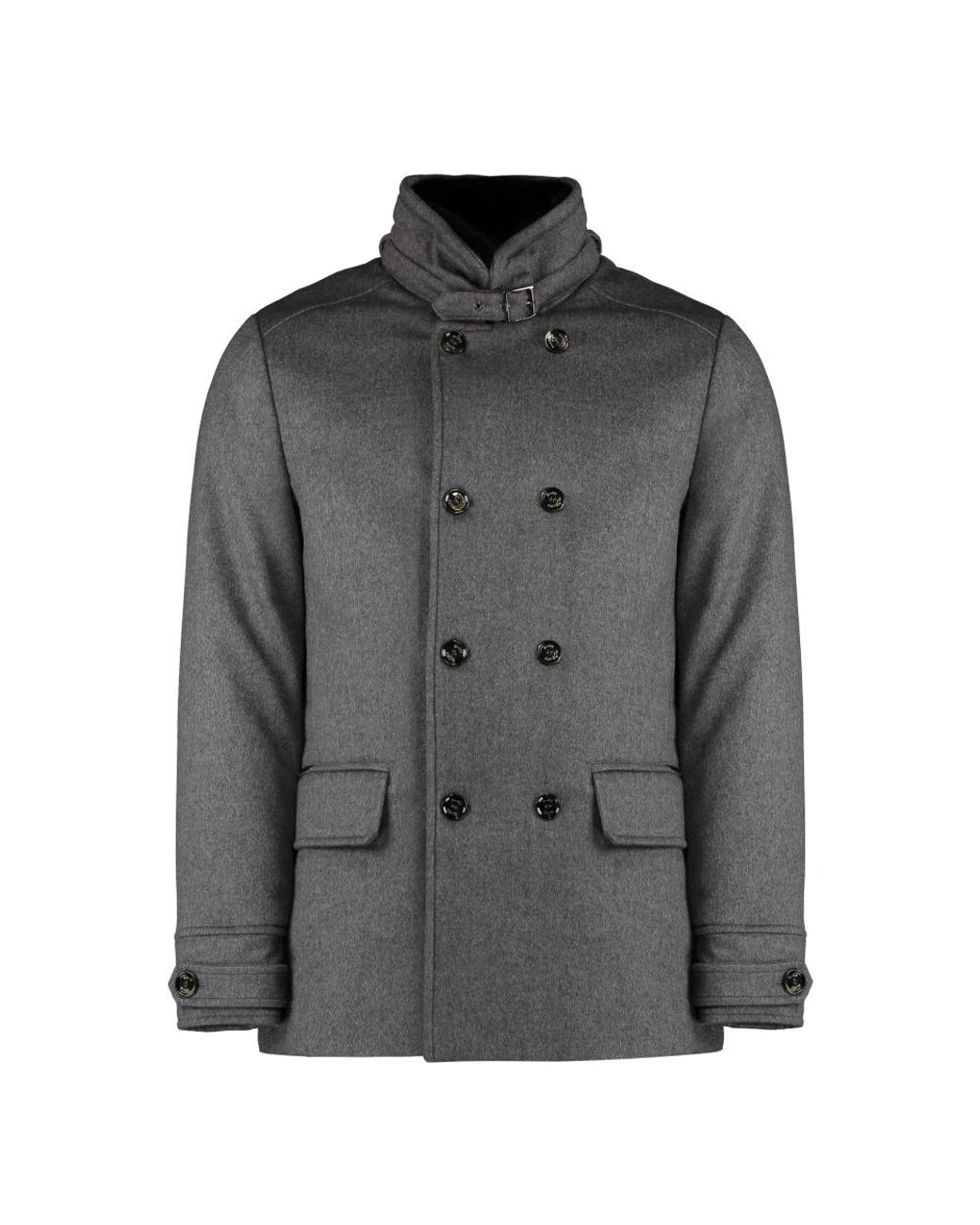 Moorer Gray Cashmere Knitwear for men