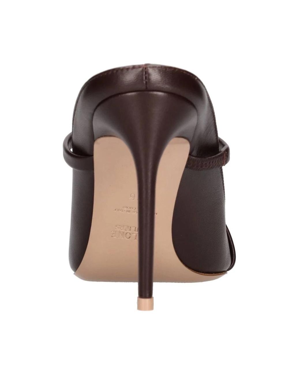 Malone Souliers Brown Heeled Mules