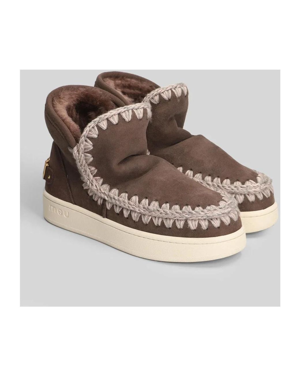 Mou Brown Winter Boots