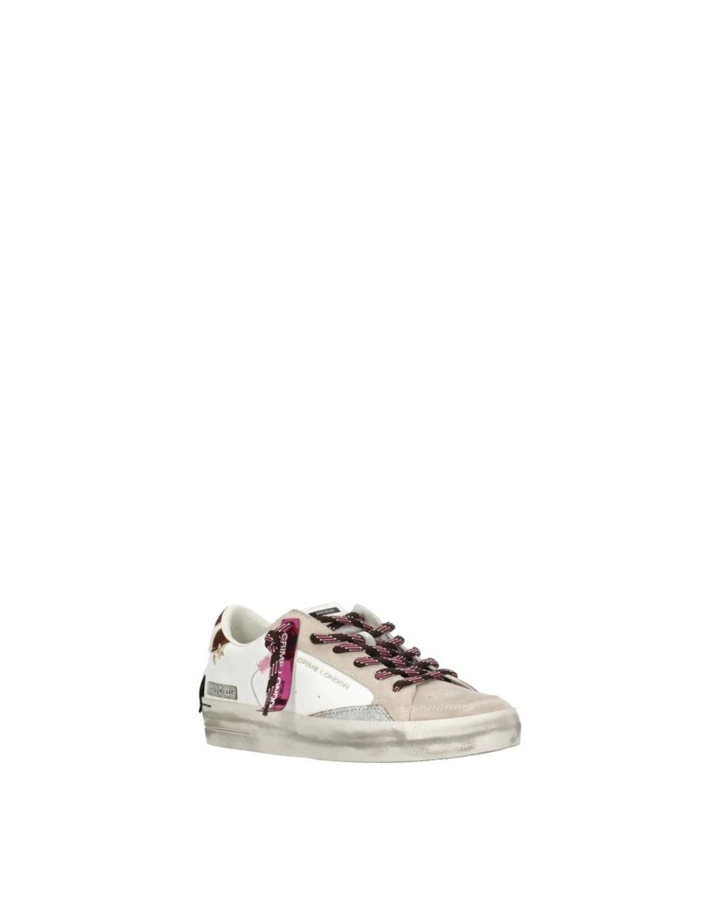 Crime London White Sneakers