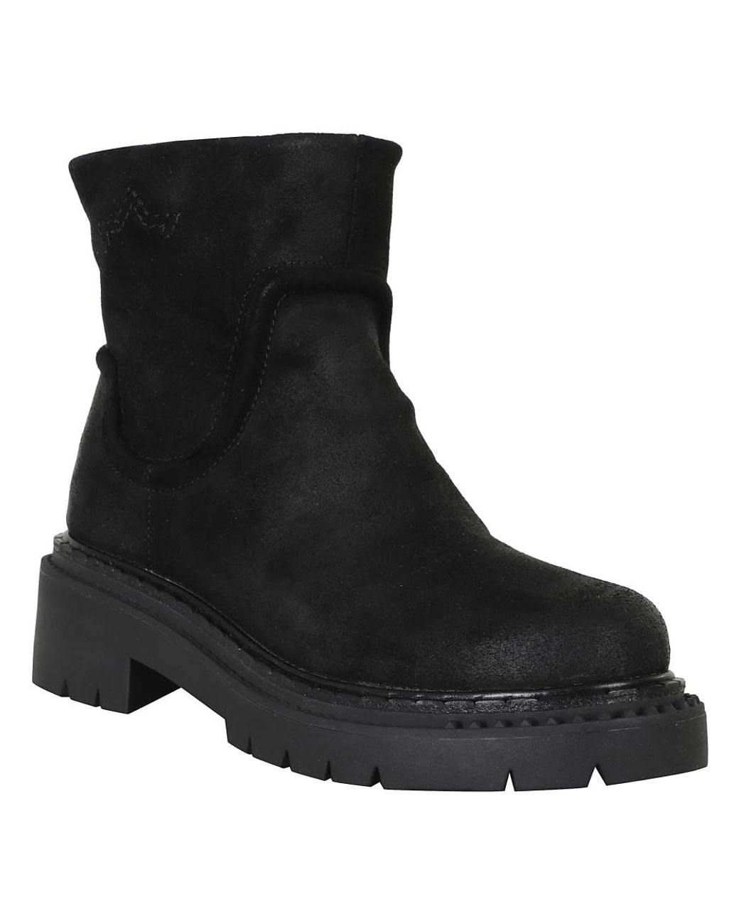 Ash Black Ankle Boots