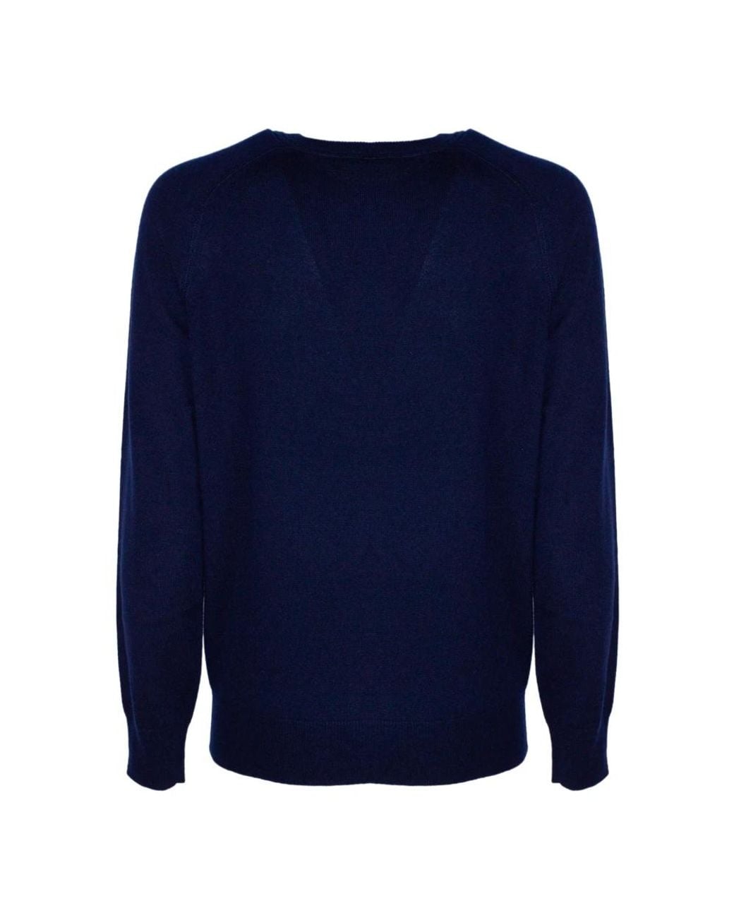 Kangra Blue Round-Neck Knitwear for men