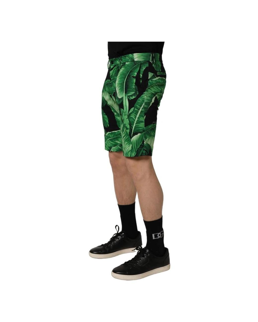 Dolce & Gabbana Green Casual Shorts for men