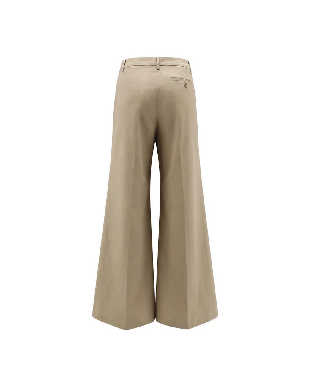 Aspesi Natural Wide Trousers