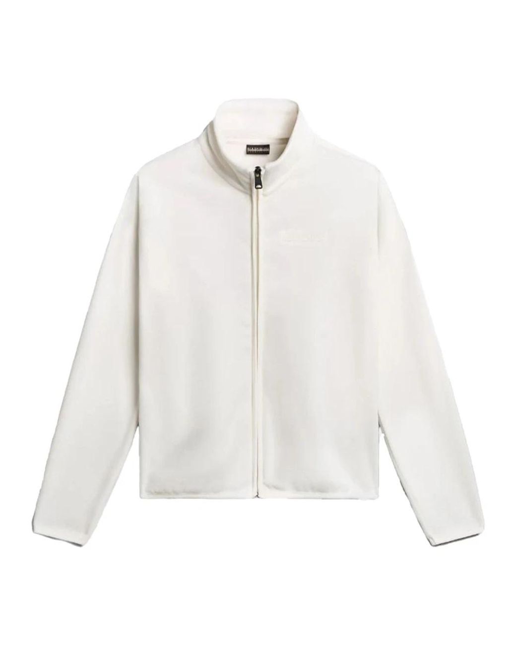 Napapijri White Zip-Throughs