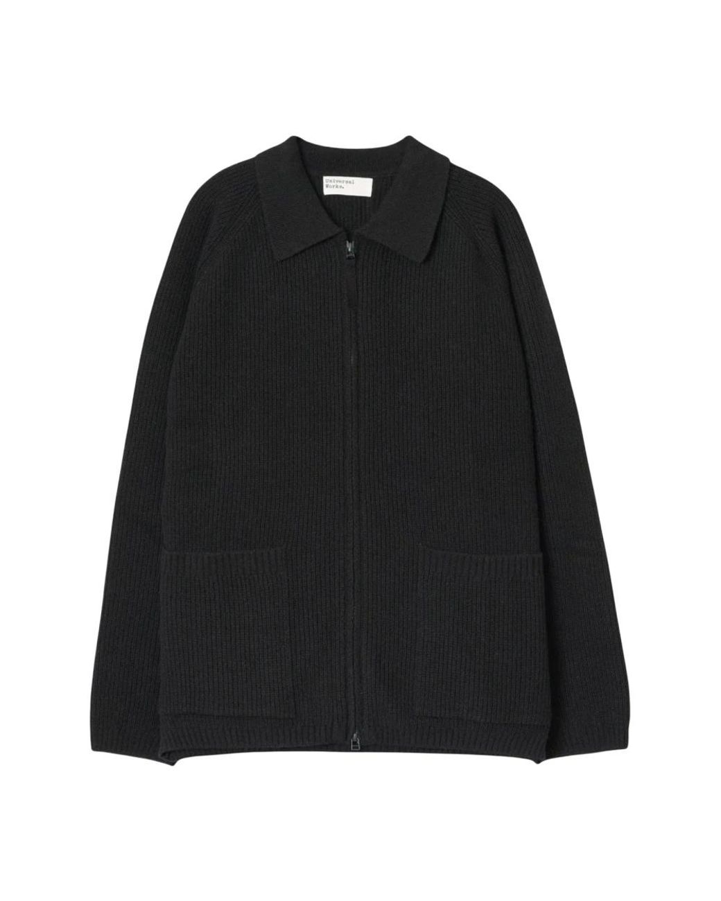 Cardigans di Universal Works in Black da Uomo