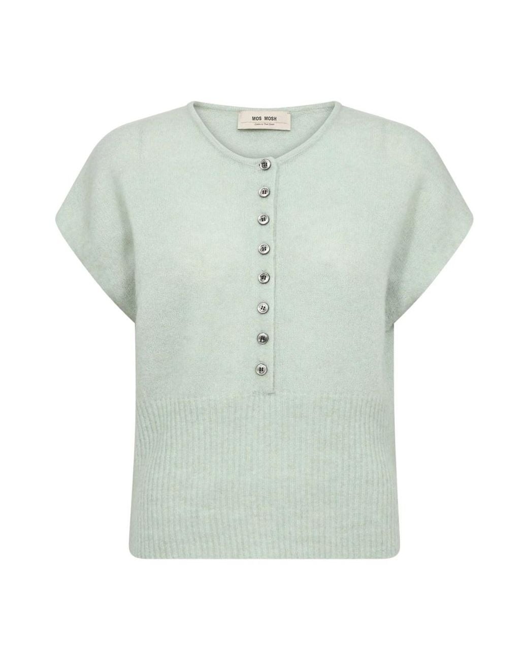 Mos Mosh Green Round-Neck Knitwear