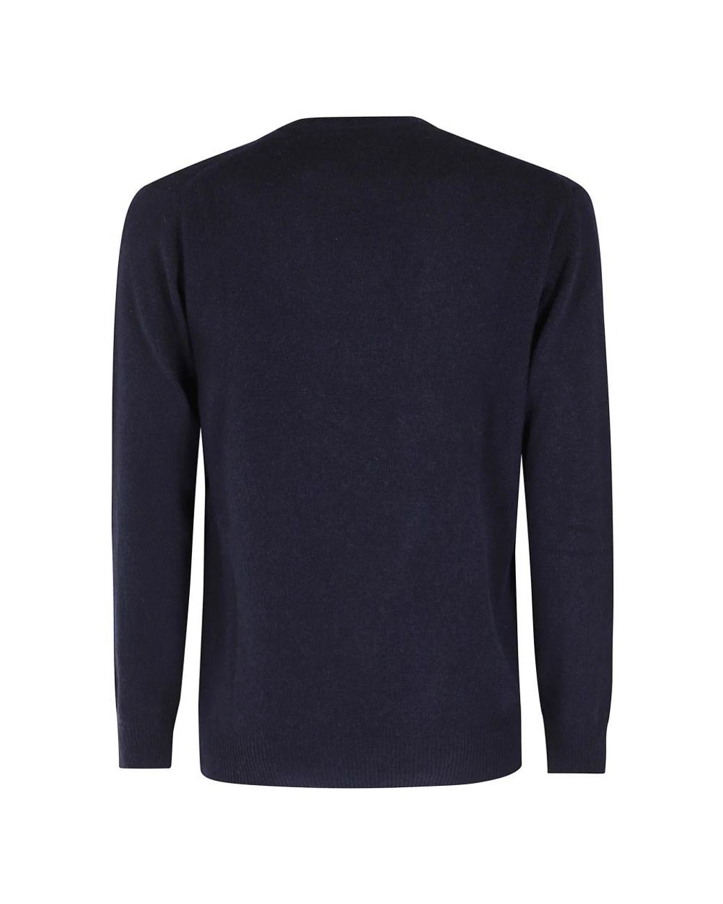 Mc2 Saint Barth Blue Round-Neck Knitwear for men