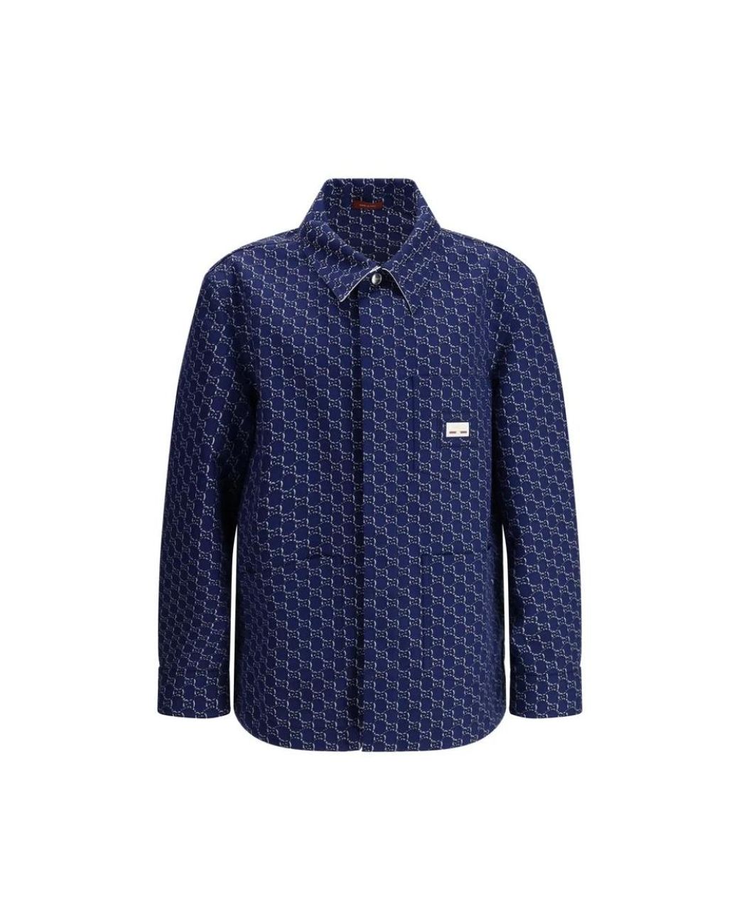 Gucci Blue Casual Shirts for men