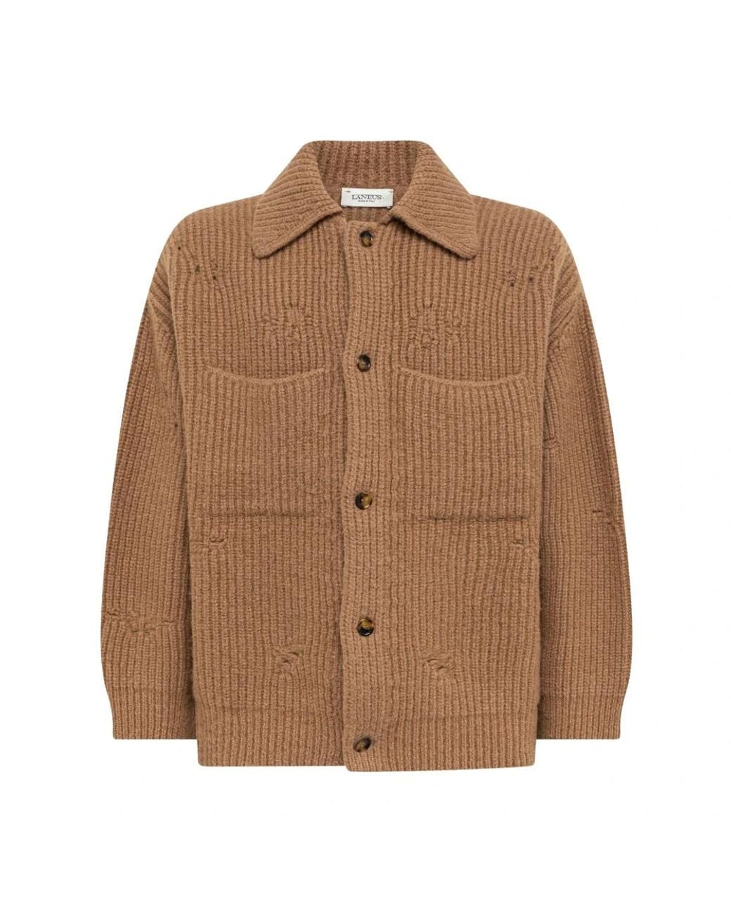 Laneus Brown Cardigans for men