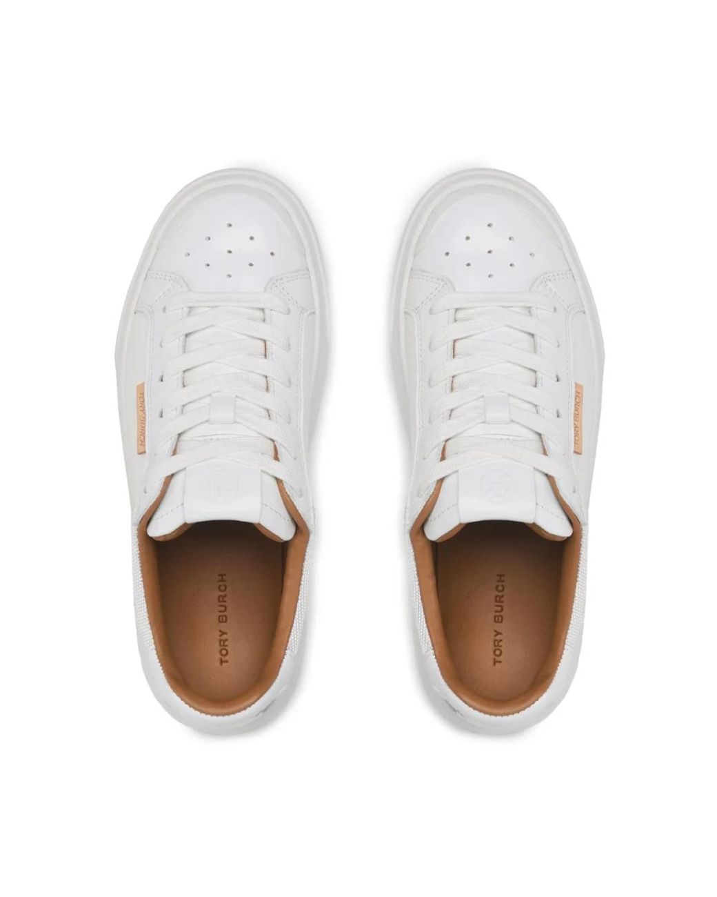 Tory Burch White Ladybug Sneaker