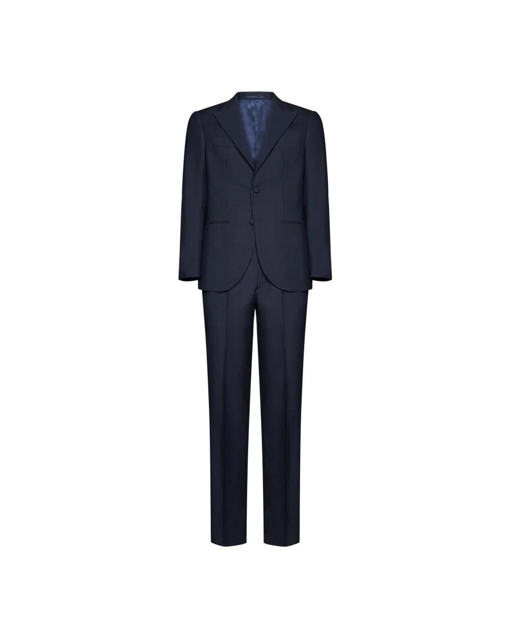 D4.0 Blue Single Breasted Suits for men