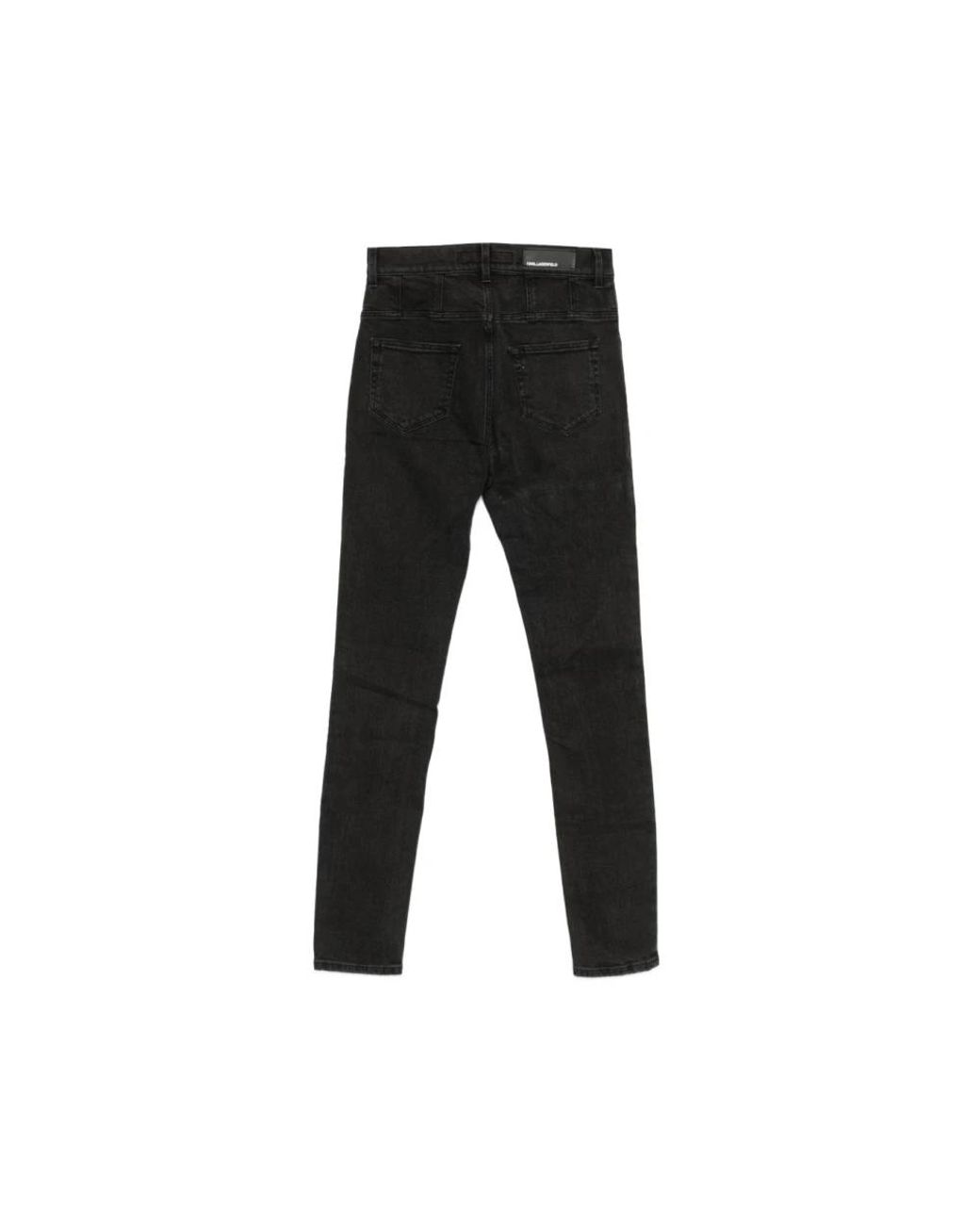 Karl Lagerfeld Black Skinny Fit Jeans