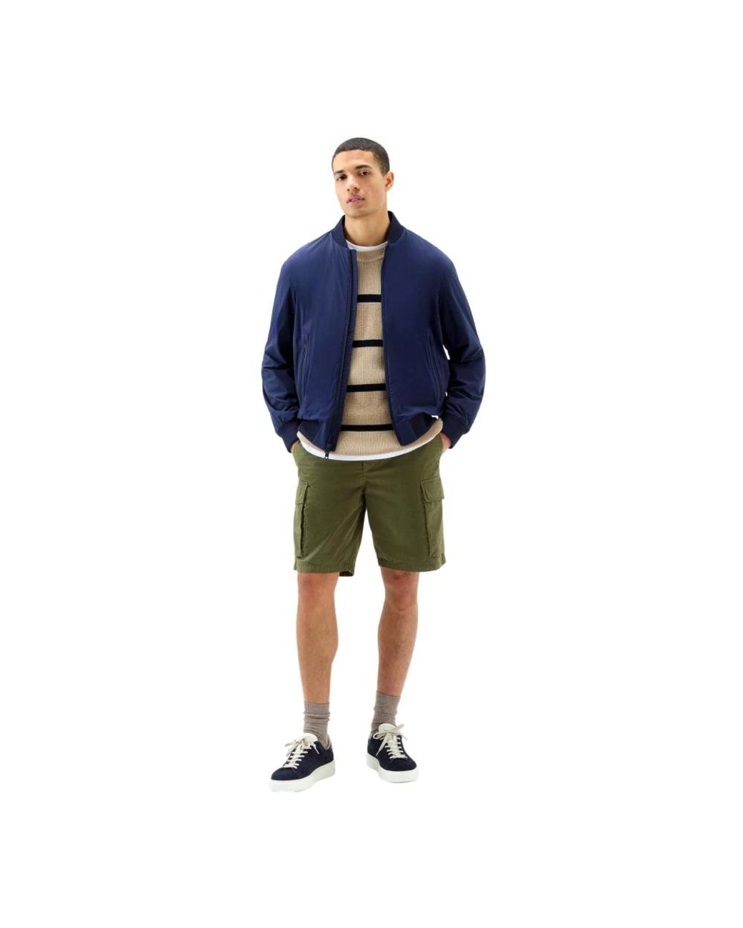 Bomber Jackets Woolrich pour homme en coloris Blue