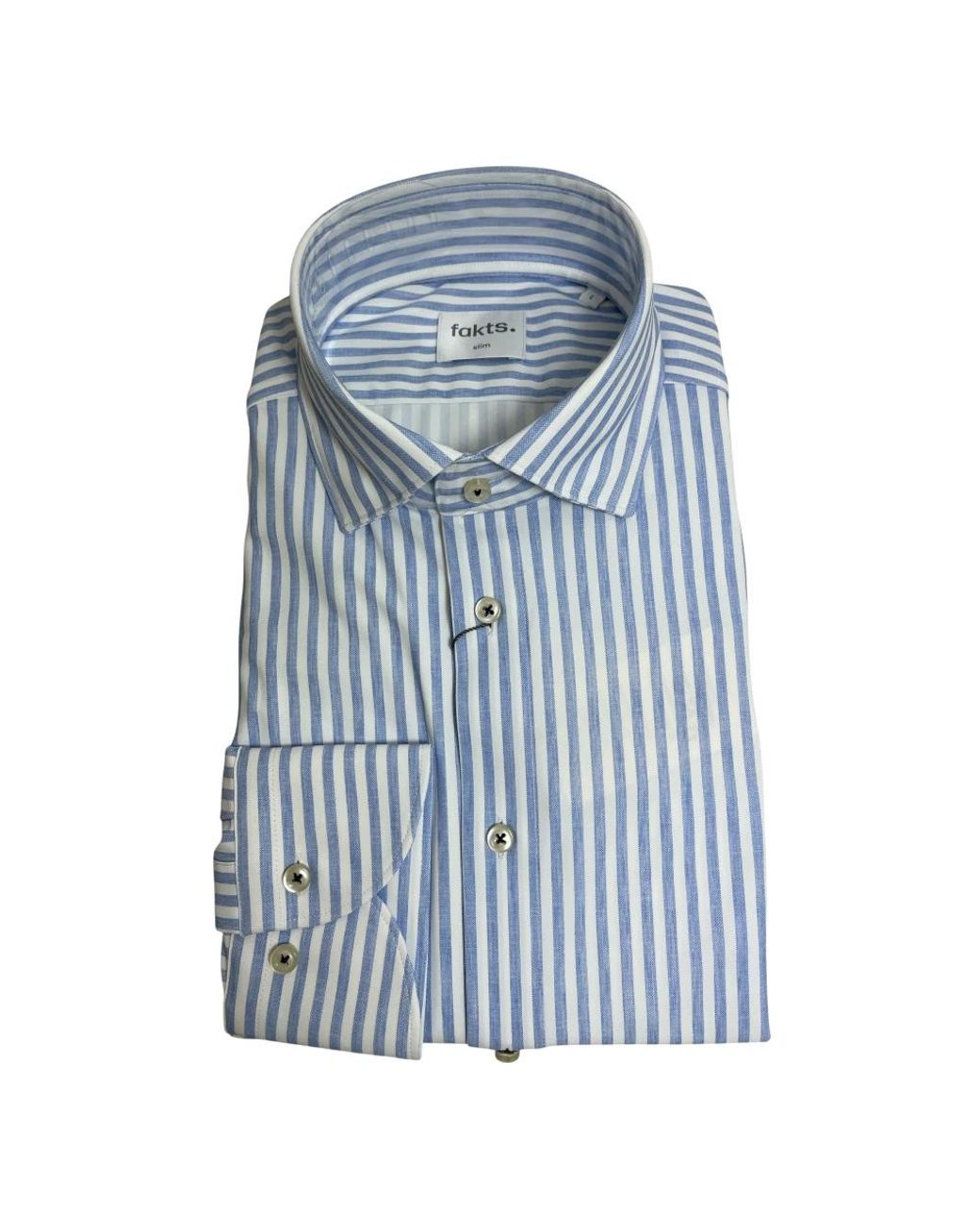 fakts Blue Casual Shirts for men