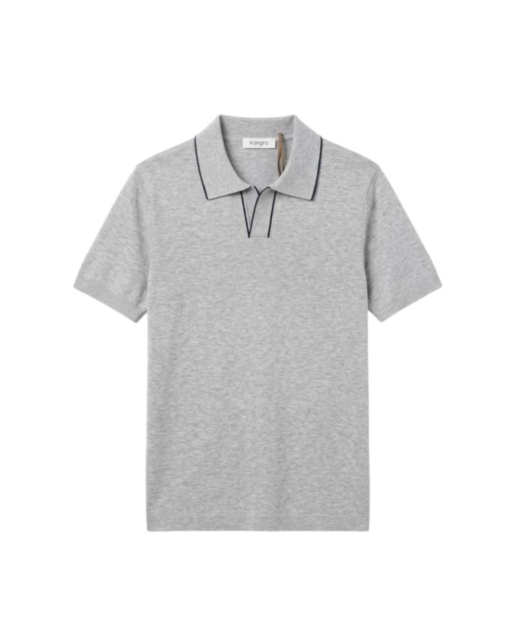 Kangra Gray Polo Shirts for men