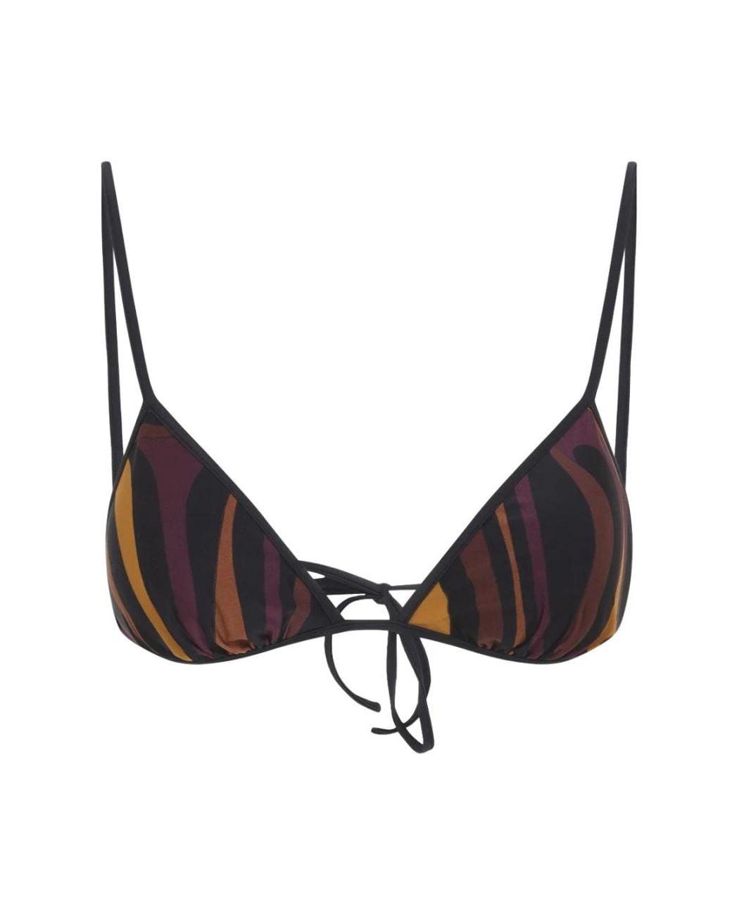 Emilio Pucci Brown Bikinis