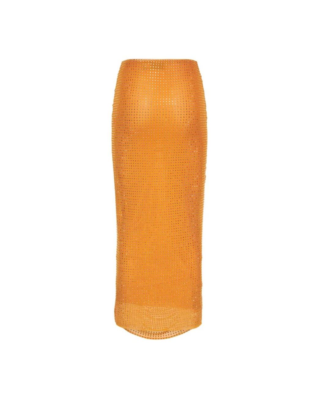 Self-Portrait Orange Maxi Skirts
