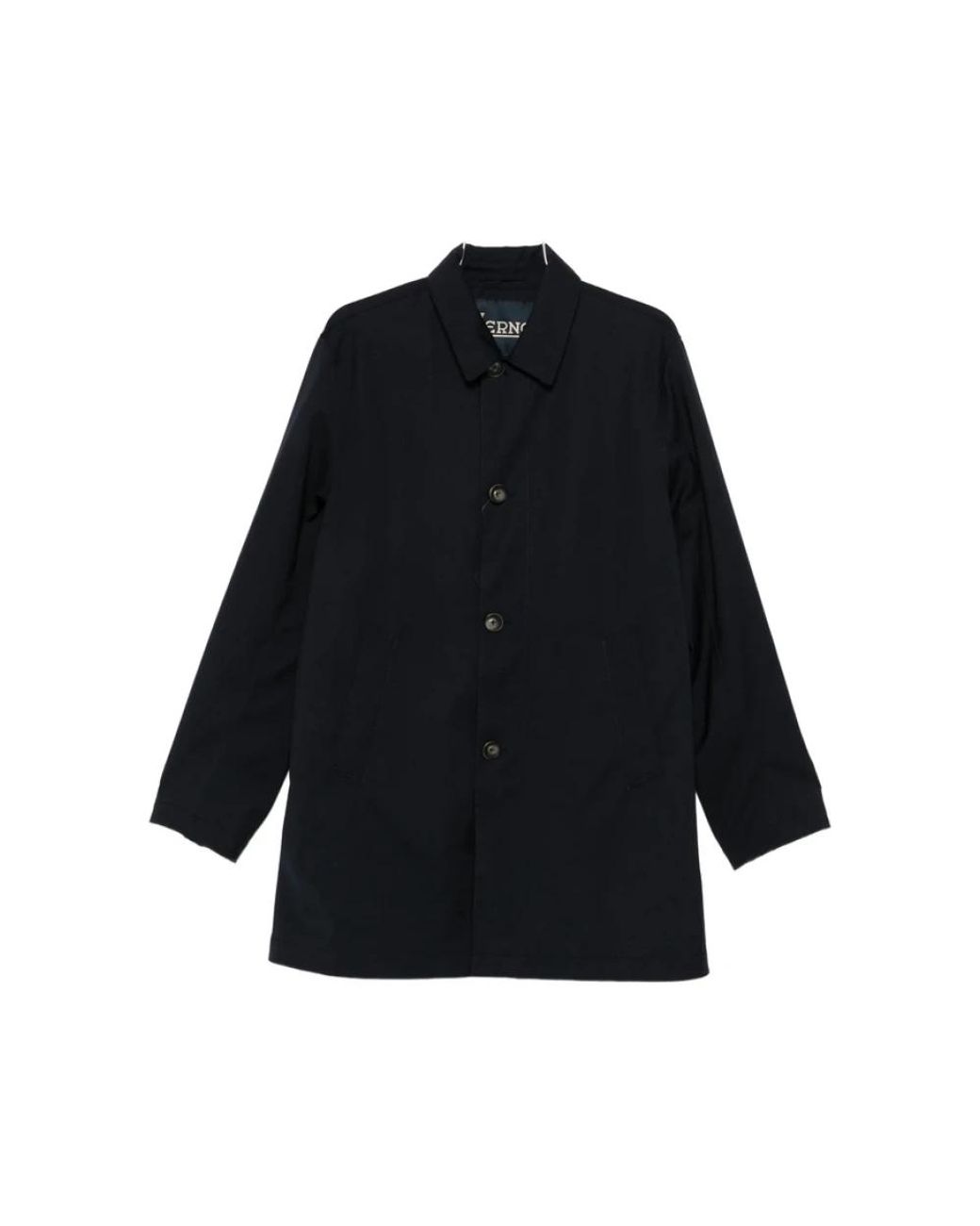 Single-Breasted Coats Herno pour homme en coloris Black