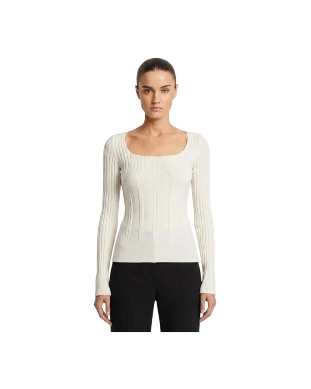 Long Sleeve Tops di Dondup in Natural