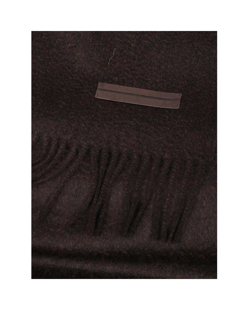 Zegna Black Winter Scarves for men