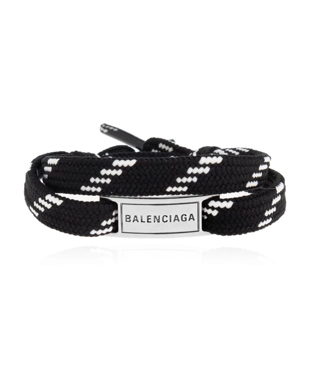 アクセサリーその他 BALENCIAGA 'Cargo' bracelet Black Balenciaga Bracelets in Black | Lyst